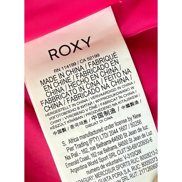 Roxy Frozen Flow Youth XXL 16 Ski Snowboard Jacket Hooded Insulated Waterproof - Picture 9 of 10